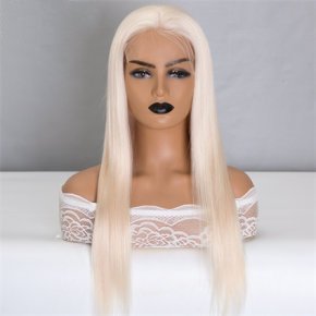 White Baby Hair Straight Style