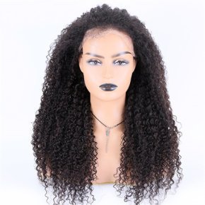 Kinky Curly 250% Density Lace 13x4 Front Wigs