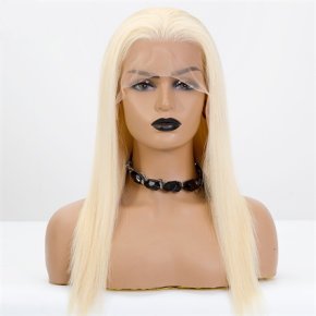 Natural Straight Bleach Blonde 13x4.5 Lace Front Wigs
