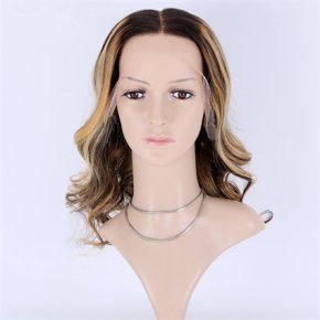 Balayage Ash Brown Wave 13X6 HD Lace Front Wig