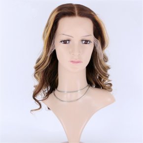 Balayage Medium Brown Wave 13X6 HD Lace Front Wigs