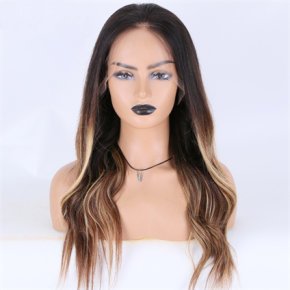 Custom Ombre Brown 13X6 HD Lace Front Wigs