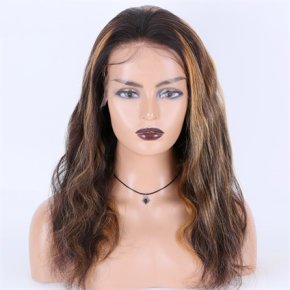 Highlight Strawberry Blonde Body Wave 13X6 HD Lace Front Wigs