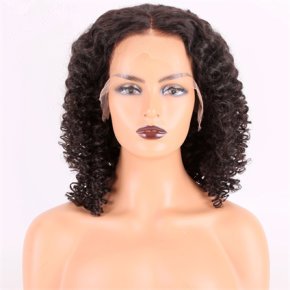 16‘’ Remy Hair Nature Color Full Lace Wigs