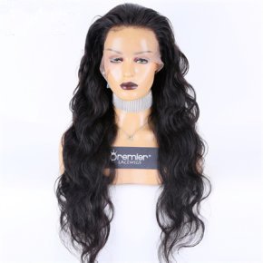 28‘’ Remy Hair Nature Color Full Lace Wigs
