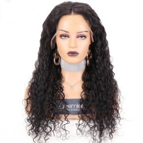 22'' Natural Color Wave Full Hand-Tied Wigs