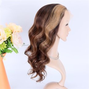 Brown Balayage 150% Denstity Full Lace Wigs