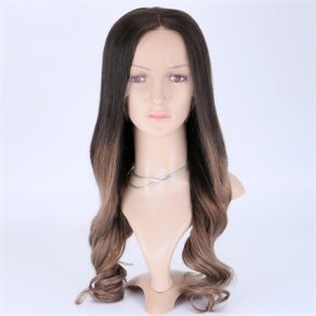 Dark Ombre Blonde Body Wave Full Lace Wigs