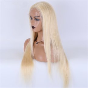 Bleach Blonde Pre-cut HD Full Lace Wigs