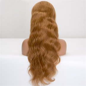 Light Ash Brown Body Wave Full Lace Wigs