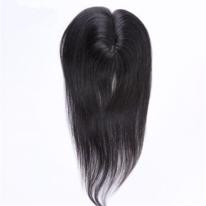 Virgin Remy Hair Natural Black 3X5＂Mono Toppers