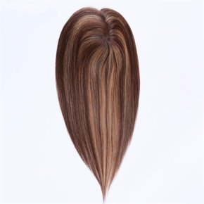 Golden Highlight Ash Brown 16＂130% Density 5X6.5＂Mono Toppers