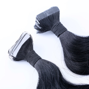 Jet Black Body Wave Normal Tape in Hair Extension