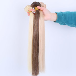 Virgin Human Hair Clip in Hair Extension 120g