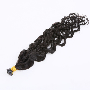 20'' Natural Wave Keratin Y-tip Hair Extension