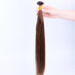 Medium Dark Brown Keratin U-tip Hair Extension