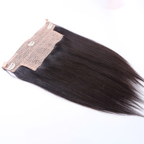 Natural Black Clip in Halo Hair Extension