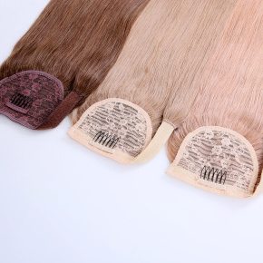 Cuticle Aligned Brown Ponytail Hair Extension